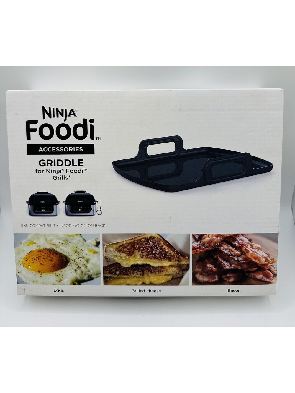 Ninja Foodi Griddle Accessory Grill NEW 123KY300 Compatible With AG300 & AG400